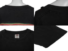Load image into Gallery viewer, RUSH COUNTERPARTS ラッシュ 90s ウサギとカメ 半袖Ｔシャツ ブラック プリント ヴィンテージ 動物 サイズXL 中古 35571