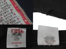 Load image into Gallery viewer, RUSH COUNTERPARTS ラッシュ 90s ウサギとカメ 半袖Ｔシャツ ブラック プリント ヴィンテージ 動物 サイズXL 中古 35571