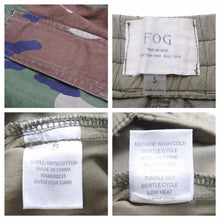 画像をギャラリービューアに読み込む, FEAR OF GOD フィアオブゴッド カーゴパンツ FOG コレクションワン 2015‐2016 迷彩 メンズ サイズS 中古 35811