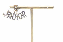 Load image into Gallery viewer, DIOR ディオール ピアス JADIOR 耳飾り スター 星 モチーフ スターモチーフ ロゴ レディース アクセサリー 美品 中古 35874 正規品