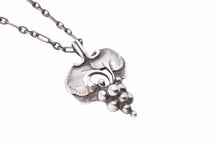 画像をギャラリービューアに読み込む, GEORG JENSEN ジョージジェンセン 1996 イヤーペンダント ぶどう ネックレス シルバー 925 ヴィンテージ ペンダント 良好 35992