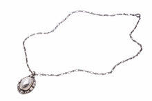 Load image into Gallery viewer, GEORG JENSEN ジョージジェンセン 1995 イヤーペンダント ネックレス ヴィンテージ シルバー ビッグ 925 メンズ 良好 中古 35993