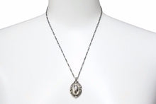 Load image into Gallery viewer, GEORG JENSEN ジョージジェンセン 1995 イヤーペンダント ネックレス ヴィンテージ シルバー ビッグ 925 メンズ 良好 中古 35993