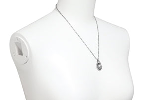 GEORG JENSEN ジョージジェンセン 1992 イヤーペンダント ネックレス ヴィンテージ シルバー 925 メンズ 良好 35994