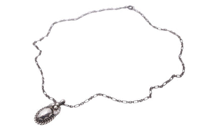 GEORG JENSEN ジョージジェンセン 1992 イヤーペンダント ネックレス ヴィンテージ シルバー 925 メンズ 良好 35994
