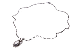 GEORG JENSEN ジョージジェンセン 1992 イヤーペンダント ネックレス ヴィンテージ シルバー 925 メンズ 良好 35994