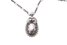 Load image into Gallery viewer, GEORG JENSEN ジョージジェンセン 1992 イヤーペンダント ネックレス ヴィンテージ シルバー 925 メンズ 良好 35994