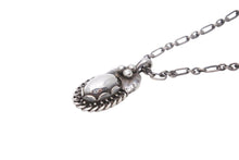 Load image into Gallery viewer, GEORG JENSEN ジョージジェンセン 1992 イヤーペンダント ネックレス ヴィンテージ シルバー 925 メンズ 良好 35994