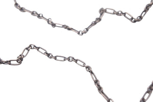 GEORG JENSEN ジョージジェンセン 1992 イヤーペンダント ネックレス ヴィンテージ シルバー 925 メンズ 良好 35994