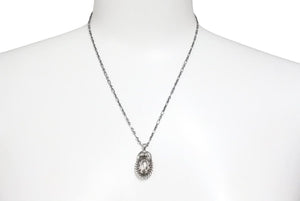 GEORG JENSEN ジョージジェンセン 1992 イヤーペンダント ネックレス ヴィンテージ シルバー 925 メンズ 良好 35994