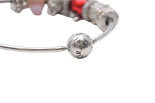 Load image into Gallery viewer, PANDORA パンドラ ブレスレット シルバー チャーム 10個 バングル レディース 中古 36046