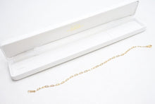 Load image into Gallery viewer, YUKIZAKI ゆきざき 18K ブレスレット YG 19.5cm チェーン 2.5g イエローゴールド 金 美品 36050 正規品