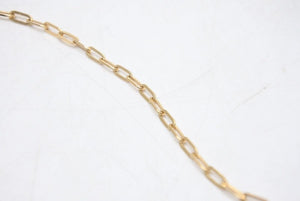 YUKIZAKI ゆきざき 18K ブレスレット YG 19.5cm チェーン 2.5g イエローゴールド 金 美品 36050 正規品