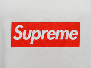 Supreme シュプリーム Box Logo Tee 20th Anniversary ボックスロゴ Tシャツ アイボリー 半袖トップス サイズM 中古 36106 