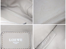 画像をギャラリービューアに読み込む, ロエベ LOEWE アマソナ28 レザー ベージュ カデナクロシェット ハンドバッグ 美品 中古 36447