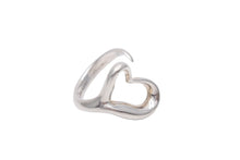 Load image into Gallery viewer, TIFFANY&amp;Co. ティファニー リング 指輪 オープンハート エルサペレッティ シルバー925 シルバー 中古 36611