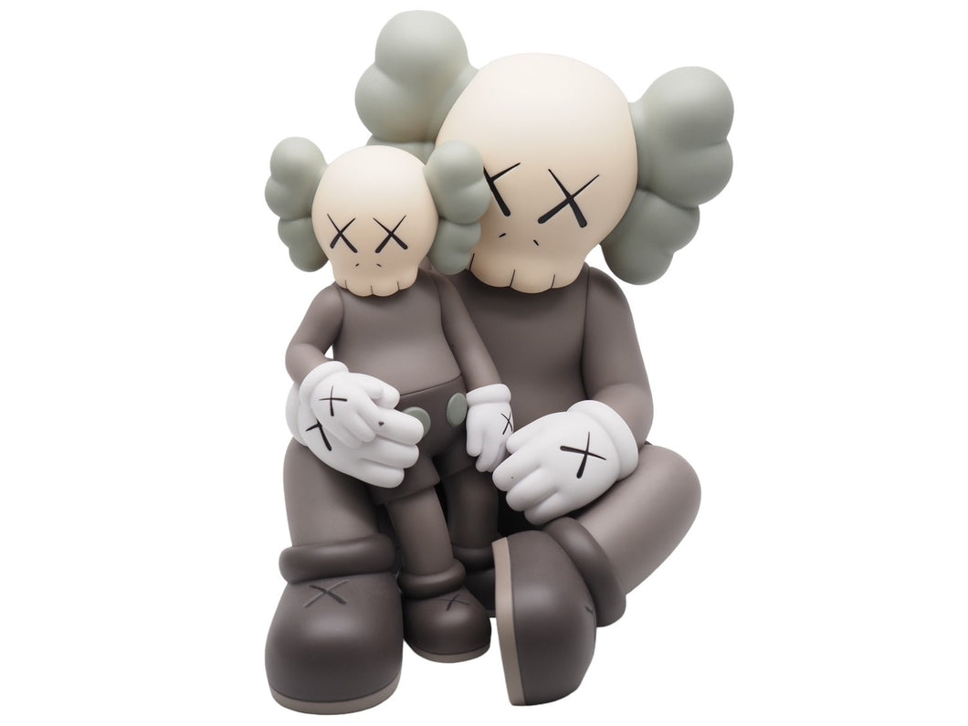 KAWS カウズ Holiday ホリデイ 親子 OriginalFake CHANGBAI MOUNTAIN フィギュア MEDICOMTOY ブラウン 美品 中古 36922