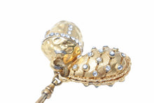 Load image into Gallery viewer, CHANEL シャネル ヴィンテージ ブレスレット ゴールド ラインストーン ユニセックス 中古 N37050