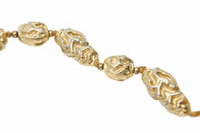 Load image into Gallery viewer, CHANEL シャネル ヴィンテージ ブレスレット ゴールド ラインストーン ユニセックス 中古 N37050