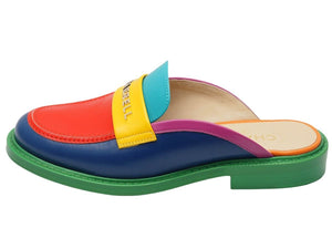 CHANEL PHARRELL シャネル ファレル・ウィリアムス ローファー 革靴 カプセルコレクション G34847 マルチ 41 メンズ 美品 37458