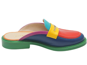 CHANEL PHARRELL シャネル ファレル・ウィリアムス ローファー 革靴 カプセルコレクション G34847 マルチ 41 メンズ 美品 37458