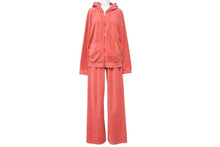 Load image into Gallery viewer, JUICY COUTURE ジューシークチュール セットアップ ピンク×ゴールド コットン 中古 37496