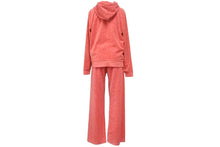 Load image into Gallery viewer, JUICY COUTURE ジューシークチュール セットアップ ピンク×ゴールド コットン 中古 37496