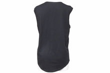 Load image into Gallery viewer, BALMAIN バルマン タンクトップ ノースリーブ レディース ブラック ゴールド ロゴ ボタン XS 美品 36164