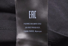 Load image into Gallery viewer, BALMAIN バルマン タンクトップ ノースリーブ レディース ブラック ゴールド ロゴ ボタン XS 美品 36164