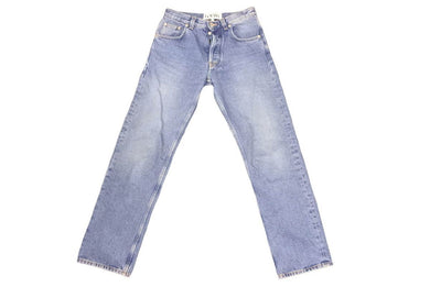 LOEWE ロエベ 2020春夏 デニムパンツ 花柄 フローラル 刺繍 FLORAL EMBROIDERY JEANS S2102420IB サイズ34 レディース 良好 37693