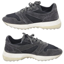 Load image into Gallery viewer, フィアオブゴッド メッシュ×レザー スニーカー 43 メンズ グレー Vintage Runner Off Black 美品 中古 37720