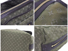 Load image into Gallery viewer, LOUIS VUITTON ルイヴィトン ハンドバッグ カーキ グリーン ホワイト レディース モノグラム 中古 37766 正規品