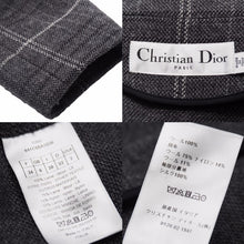 Load image into Gallery viewer, Christian Dior クリスチャンディオール 841C05A1036 ジャケット グレー 上着 アウター サイズ34 レディース 美品 37836 正規品