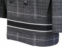 Load image into Gallery viewer, Christian Dior クリスチャンディオール 841C05A1036 ジャケット グレー 上着 アウター サイズ34 レディース 美品 37836 正規品