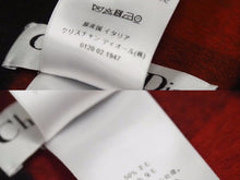 Load image into Gallery viewer, Christian Dior クリスチャンディオール ポンチョ チェック柄 ブランケット レッド 950V36A1190 レディース サイズXS 美品 37838