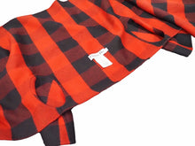 Load image into Gallery viewer, Christian Dior クリスチャンディオール ポンチョ チェック柄 ブランケット レッド 950V36A1190 レディース サイズXS 美品 37838