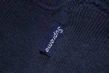 Load image into Gallery viewer, 14AW SUPREME シュプリーム ネイビー コットン ボックスロゴプルオーバー パーカーTonal Box Logo Pullover サイズM 美品 37919