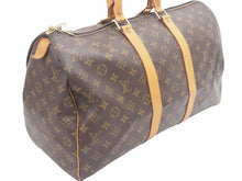 Load image into Gallery viewer, LOUIS VUITTON ルイヴィトン キーポル 45 ボストンバッグ M41428 モノグラム 旅行 良品 中古 37942