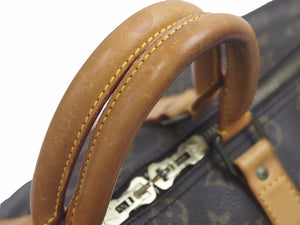 LOUIS VUITTON ルイヴィトン キーポル 45 ボストンバッグ M41428 モノグラム 旅行 良品 中古 37943