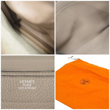 Load image into Gallery viewer, HERMES エルメス サックアデペッシュ38 トリヨンクレマンス トゥルティエールグレー □M刻印 ブリーフケース 美品 中古 37957