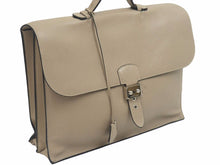 Load image into Gallery viewer, HERMES エルメス サックアデペッシュ38 トリヨンクレマンス トゥルティエールグレー □M刻印 ブリーフケース 美品 中古 37957