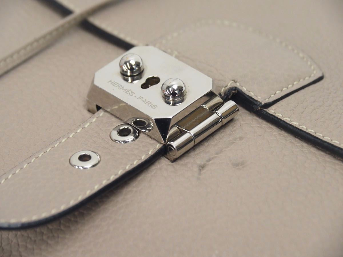 HERMES エルメス サックアデペッシュ38 トリヨンクレマンス