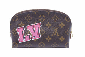 LOUIS VUITTON ルイヴィトン モノグラム ポシェット コスメティック 化粧ポーチ M43998 ポーチ 良品 中古 37963 正規品