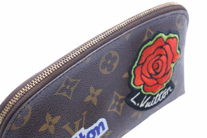LOUIS VUITTON ルイヴィトン モノグラム ポシェット コスメティック 化粧ポーチ M43998 ポーチ 良品 中古 37963 正規品