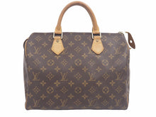 Load image into Gallery viewer, LOUIS VUITTON ルイヴィトン ヴィンテージ スピーディ30 M41526 ハンドバッグ モノグラム ブラウン ユニセックス 中古 37964