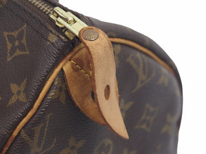 LOUIS VUITTON ルイヴィトン ヴィンテージ スピーディ30 M41526 ハンドバッグ モノグラム ブラウン ユニセックス 中古 37964