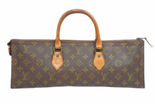 画像をギャラリービューアに読み込む, LOUIS VUITTON ルイヴィトン LV サックトリアングル ヴィンテージ モノグラム ハンドバッグ ブラウン M51360 中古 37970