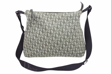 DIOR ディオール ヴィンテージ BOB0071 ショルダーバック カーキ トロッター トロッター柄 ユニセックス 中古 37985