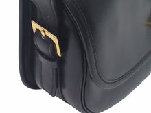 Load image into Gallery viewer, エルメス バッグ HERMES ショルダーバッグ バルドゴルフ ボックスカーフ 〇J刻印 ブラック ゴールド金具 美品 中古 37996