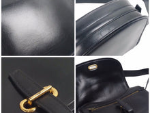 Load image into Gallery viewer, エルメス バッグ HERMES ショルダーバッグ バルドゴルフ ボックスカーフ 〇J刻印 ブラック ゴールド金具 美品 中古 37996